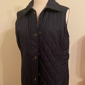 LL Bean quilted vest